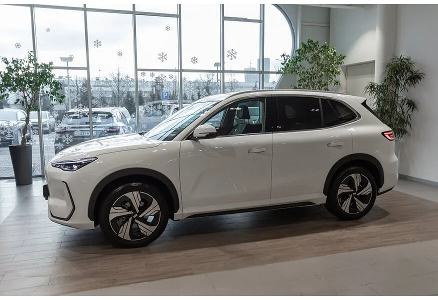 Geely EX5 AT (218 л.с.) Max Белый в АВИЛОН. Слайд №3