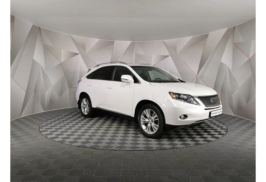 Lexus RX 450h CVT (249 л.с.) Белый в АВИЛОН. Слайд №3