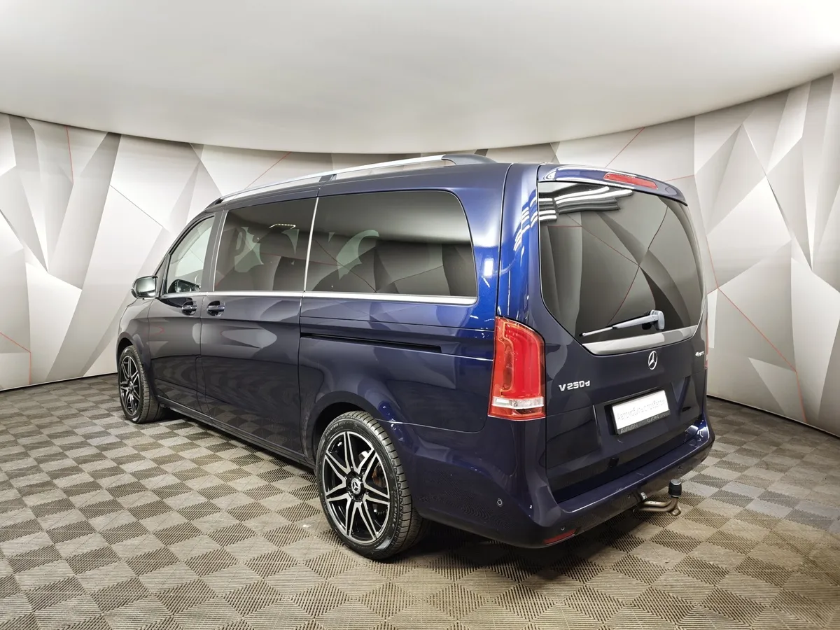 Mercedes-Benz V-Класс V 250 d 9G-Tronic L2 4MATIC (190 л.с.) AMG Line Синий в АВИЛОН. Слайд №4