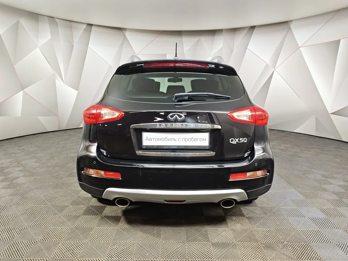 Infiniti QX50 2.5 AT AWD (222 л.с.) Черный в АВИЛОН. Слайд №8