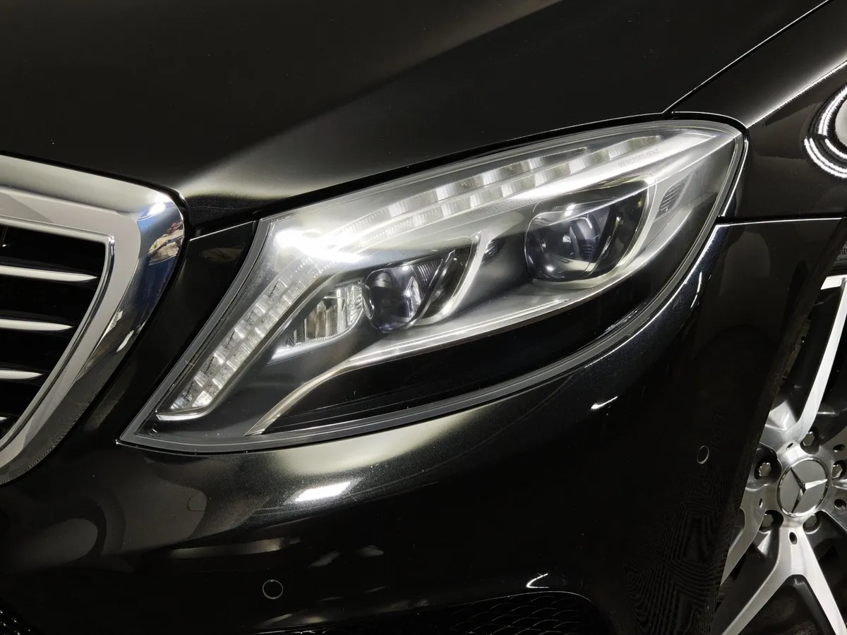 Mercedes-Benz S-Класс S 500 7G-Tronic Plus 4Matic длинная база (455 л.с.) Черный в АВИЛОН. Слайд №10