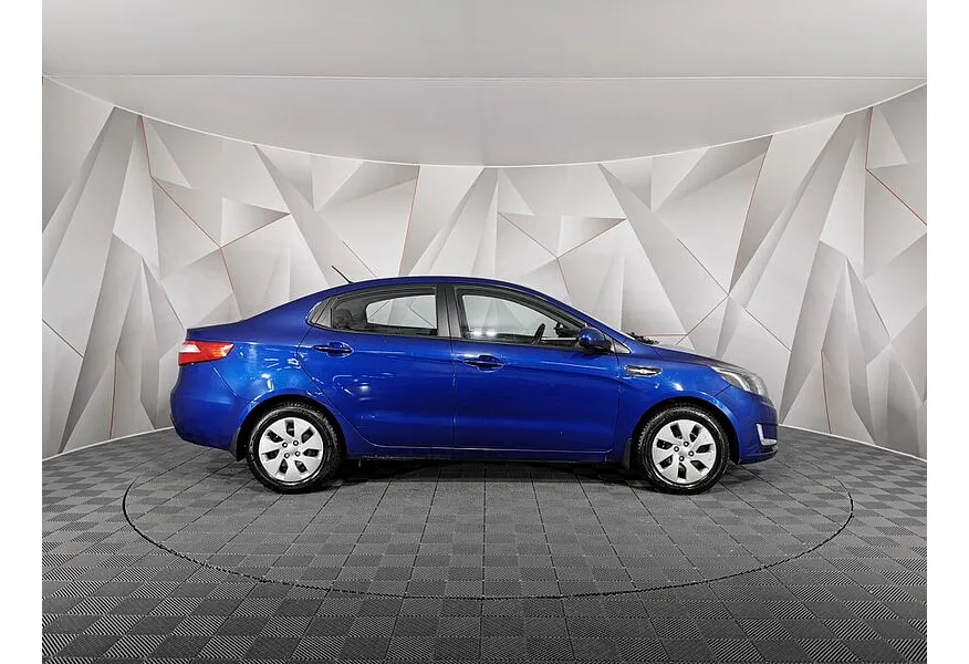 Kia Rio 1.6 AT (123 л.с.) Синий в АВИЛОН. Слайд №6