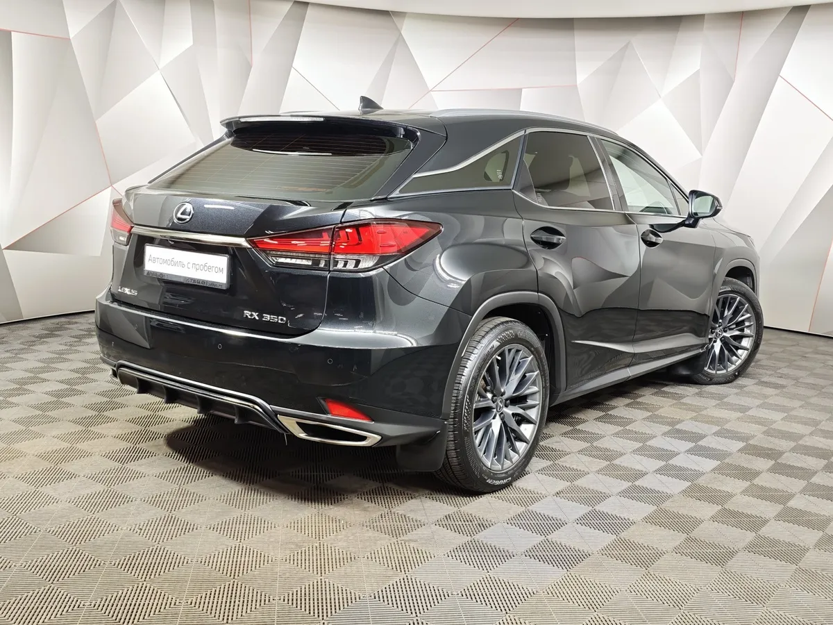 Lexus RX 350 AT AWD (300 л.с.) Luxury Черный в АВИЛОН. Слайд №2