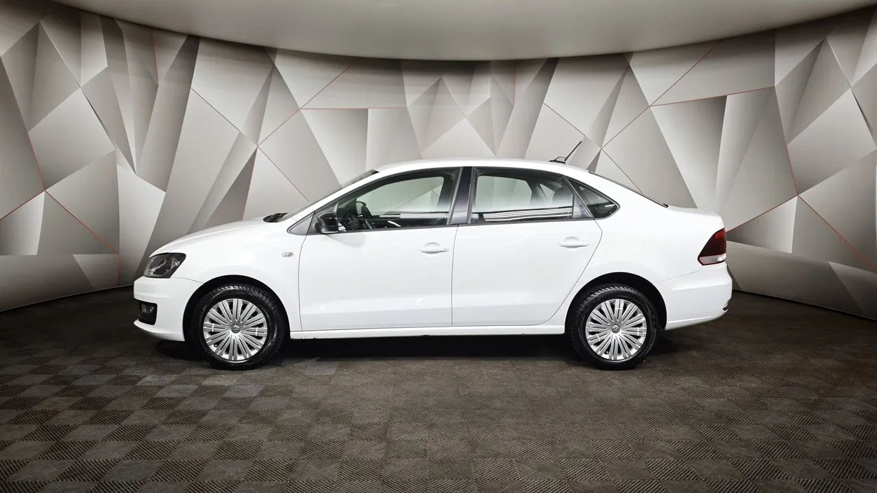 Volkswagen Polo 1.6 MPI AT (110 л.с.) Select Белый в АВИЛОН. Слайд №5