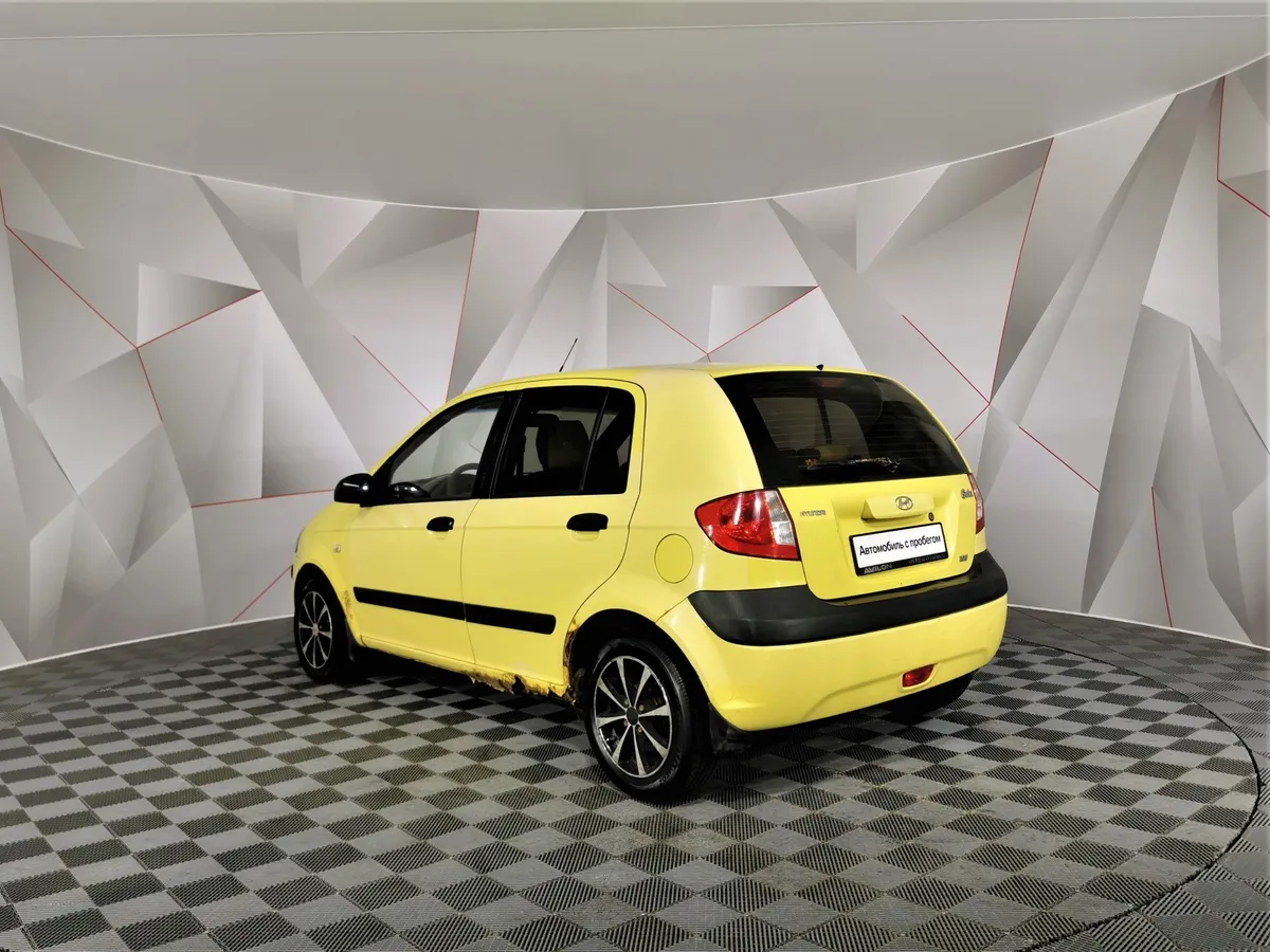 Hyundai Getz 1.4 MT (97 л.с.) Желтый в АВИЛОН. Слайд №4