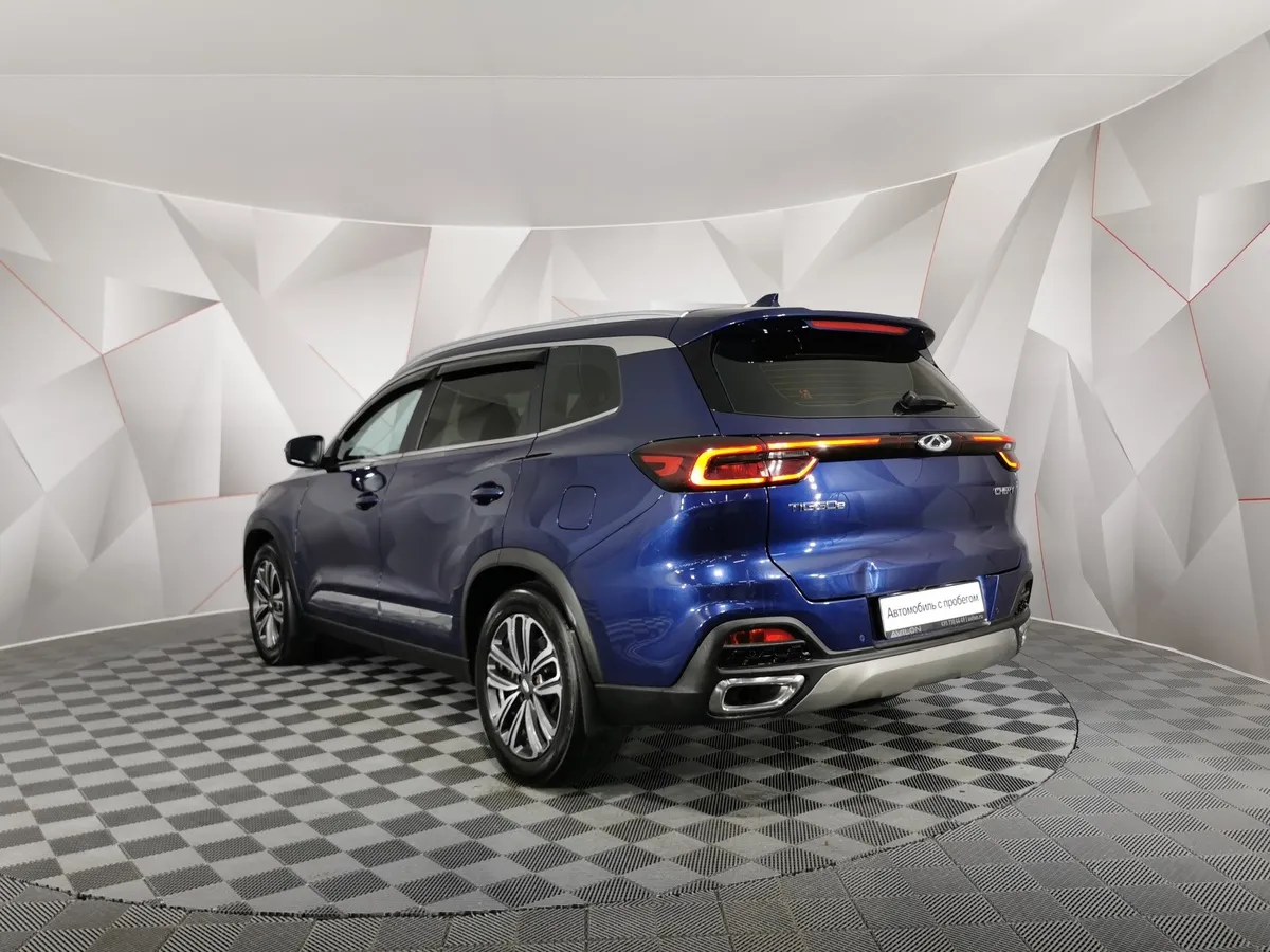 Chery Tiggo 8 2.0T CVT (170 л.с.) Prestige Синий в АВИЛОН. Слайд №4
