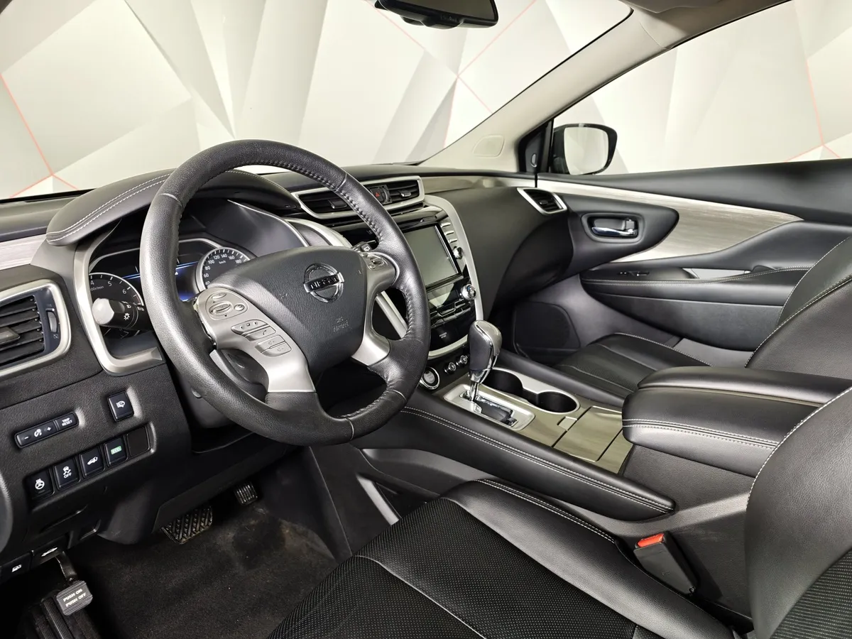 Nissan Murano 3.5 Xtronic AWD (249 л.с.) Черный в АВИЛОН. Слайд №19