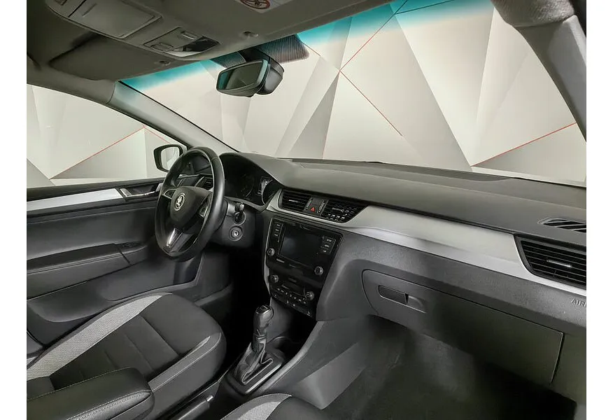 Skoda Rapid 1.6 AT (110 л.с.) Active Белый в АВИЛОН. Слайд №12