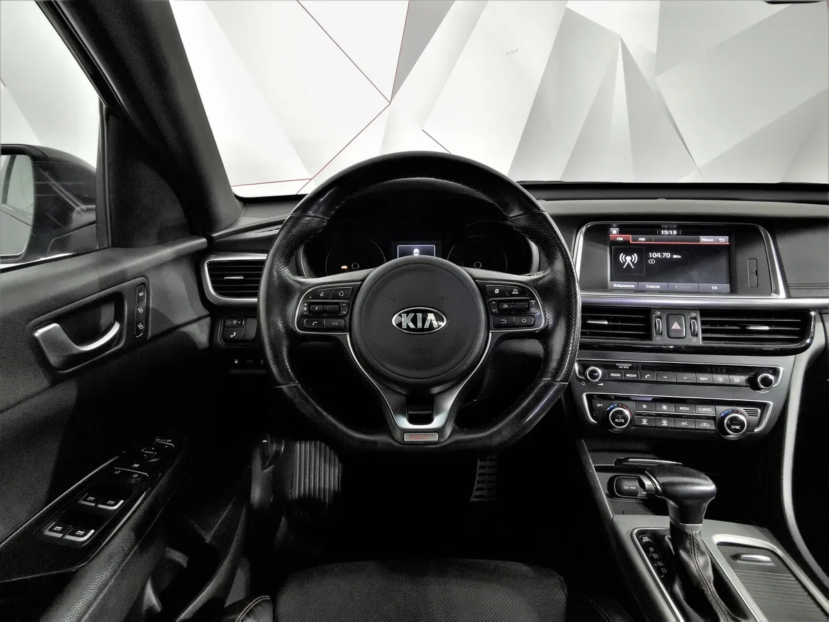 Kia Optima 2.0 T AT (245 л.с.) Черный в АВИЛОН. Слайд №19