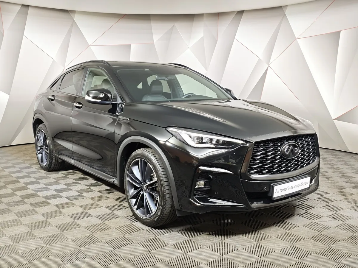 Infiniti QX55 2.0 CVT AWD (249 л.с.) Черный в АВИЛОН. Слайд №3