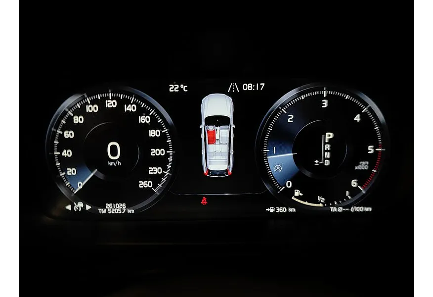 Volvo V90 2.0d AT 4WD (235 л.с.) Серый в АВИЛОН. Слайд №18