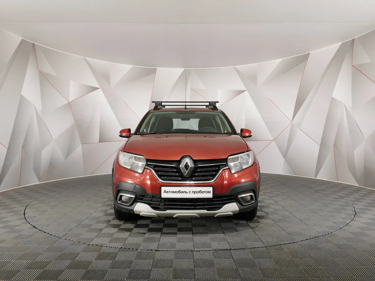 Renault Sandero 1.6 CVT (113 л.с.) Stepway Life City Красный в АВИЛОН. Слайд №7
