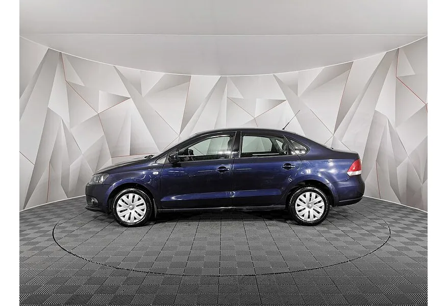 Volkswagen Polo 1.6 Tiptronic (105 л.с.) Comfortline Синий в АВИЛОН. Слайд №5