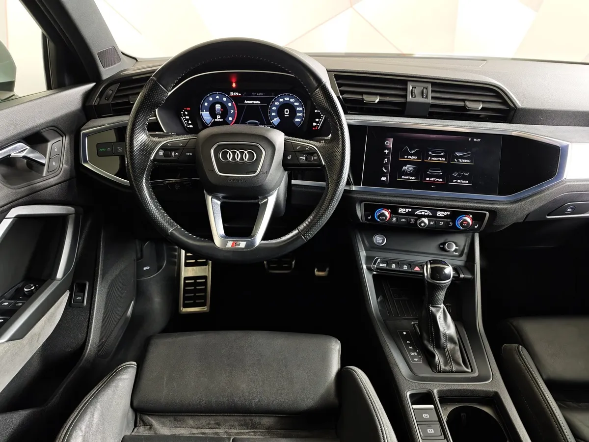 Audi Q3 2.0 TFSI S tronic quattro (180 л.с.) Design Белый в АВИЛОН. Слайд №20