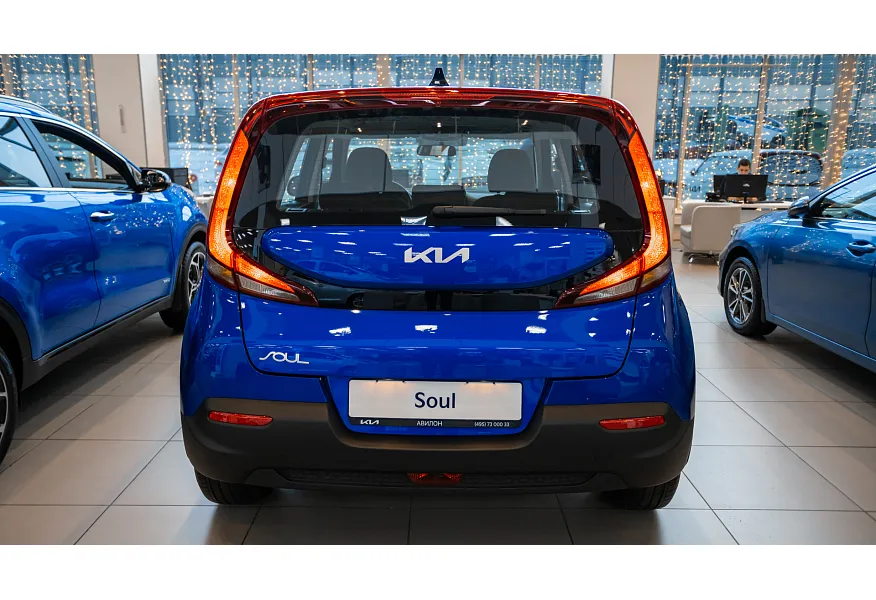 Kia Soul 1.6 MPI AT (123 л.с.) Comfort Красный в АВИЛОН. Слайд №4