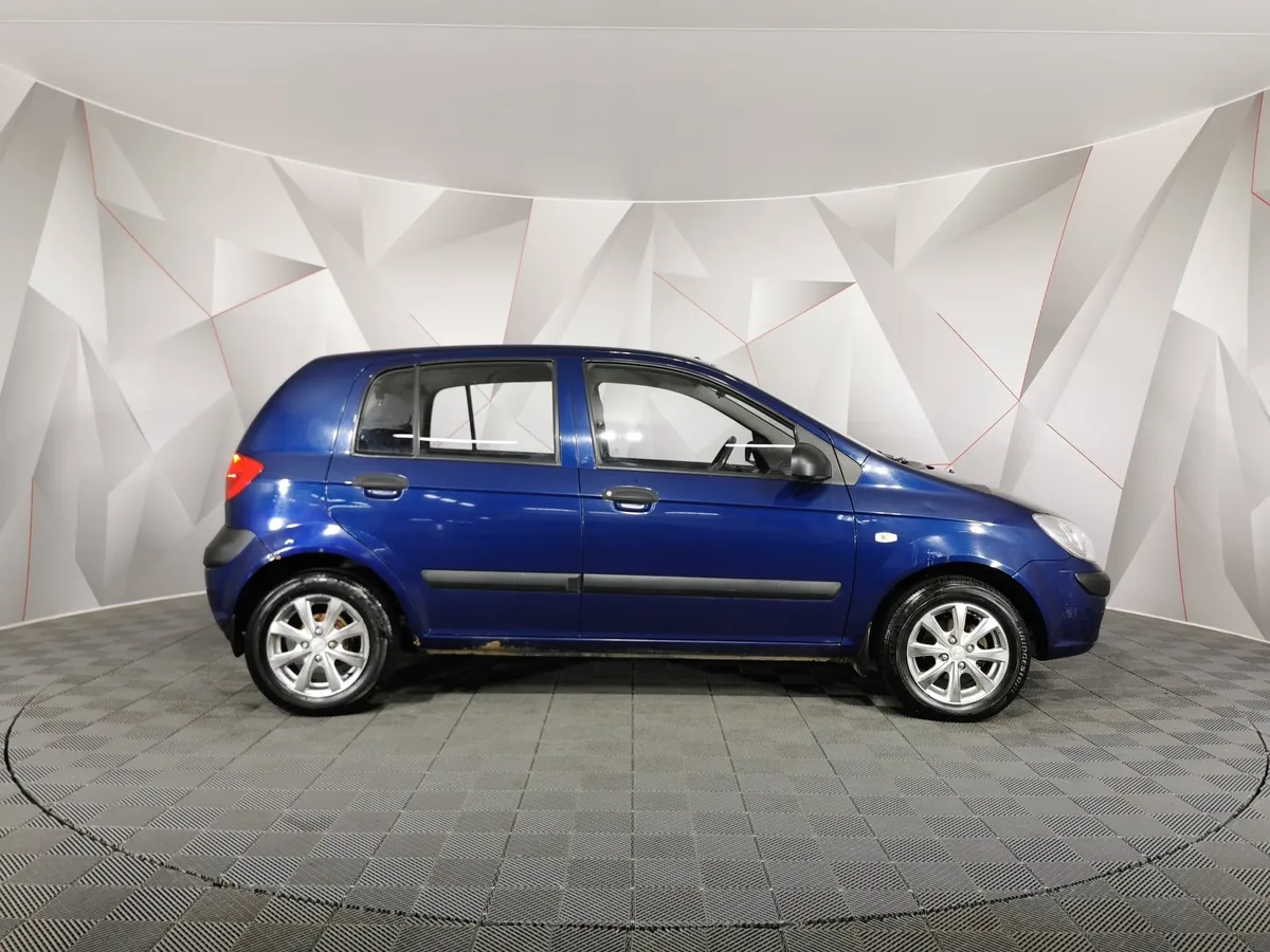 Hyundai Getz 1.1 MT (66 л.с.) Синий в АВИЛОН. Слайд №6