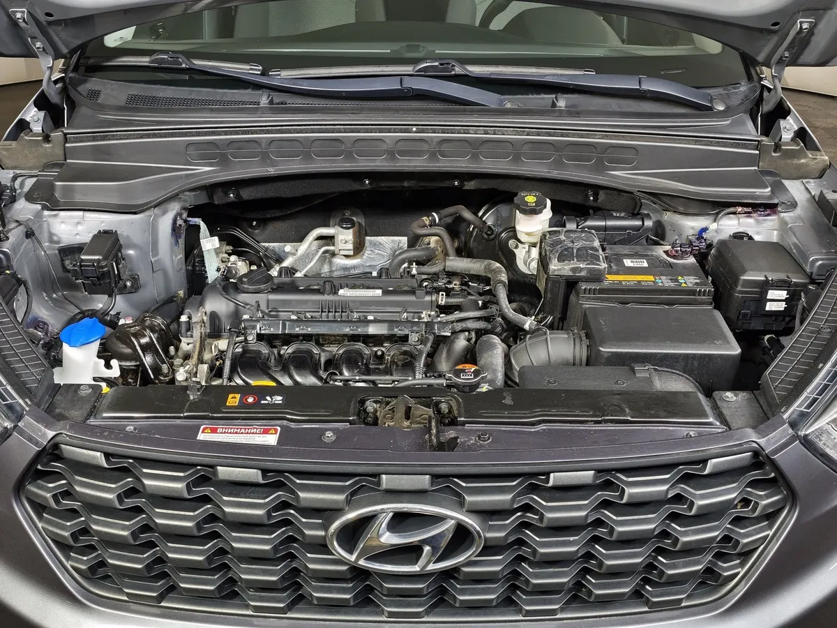 Hyundai Creta 1.6 AT (123 л.с.) Comfort + Winter Серый в АВИЛОН. Слайд №11