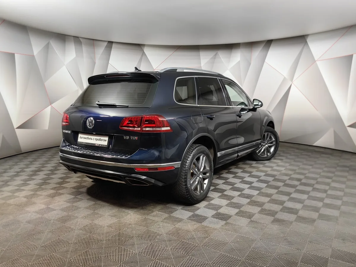Volkswagen Touareg 3.0 TDI Tiptronic 4Motion (245 л.с.) Синий в АВИЛОН. Слайд №2