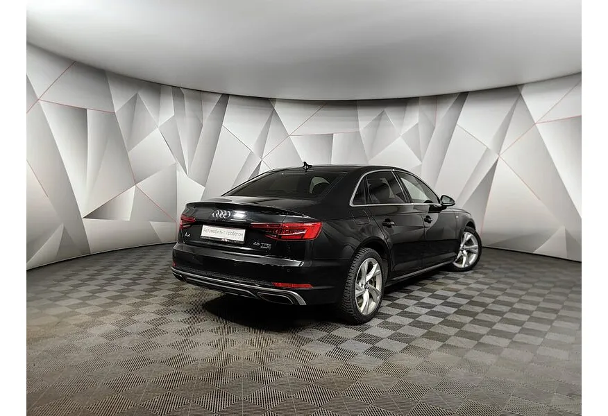 Audi A4 2.0 TFSI S tronic quattro (249 л.с.) Sport Черный в АВИЛОН. Слайд №2