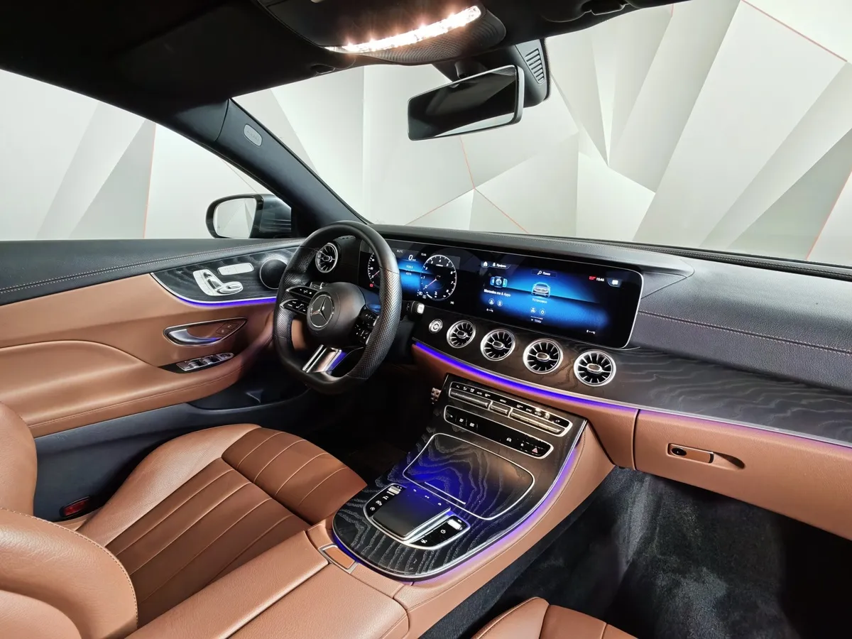 Mercedes-Benz E-Класс E 200 4MATIC 9G-TRONIC (197 л.с.) Sport Серый в АВИЛОН. Слайд №13