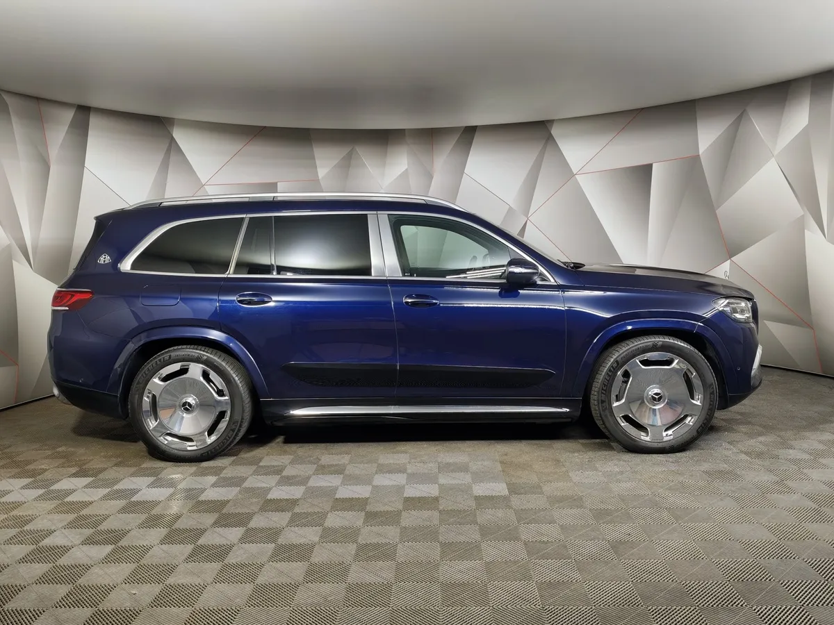 Mercedes-Benz GLS 600 9G-Tronic 4Matic (558 л.с.) Синий в АВИЛОН. Слайд №6