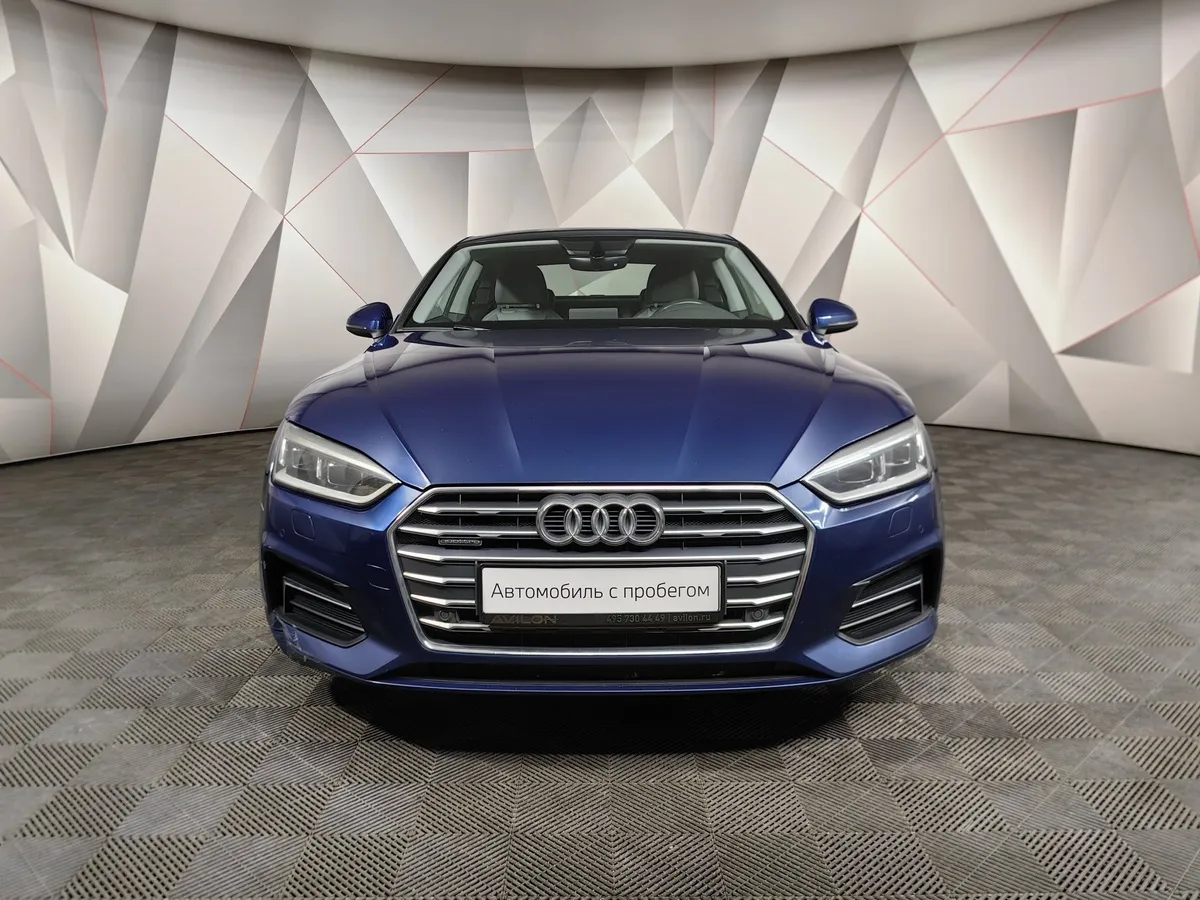 Audi A5 2.0 TFSI S tronic quattro (249 л.с.) Синий в АВИЛОН. Слайд №7