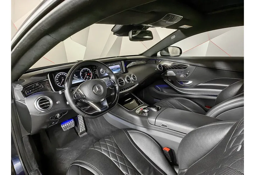 Mercedes-Benz S-Класс S 500 9G-Tronic 4Matic (455 л.с.) Синий в АВИЛОН. Слайд №18