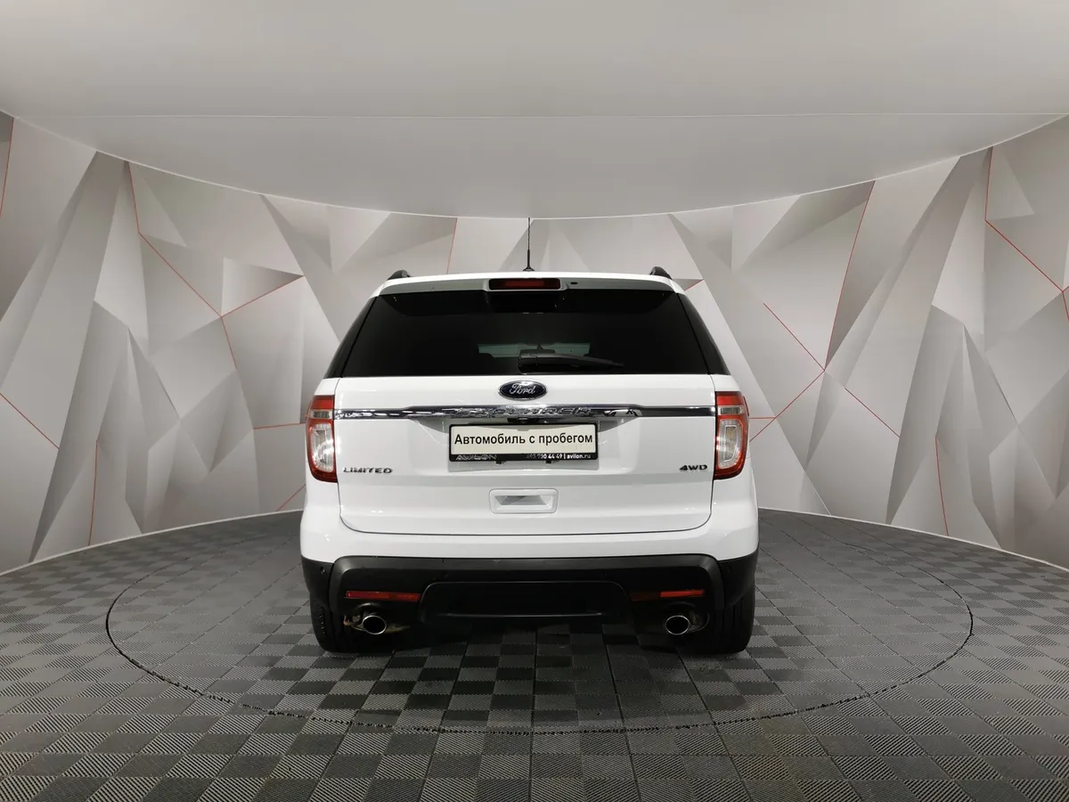 Ford Explorer 3.5 SelectShift 4WD (294 л.с.) Limited (LTD) Белый в АВИЛОН. Слайд №8