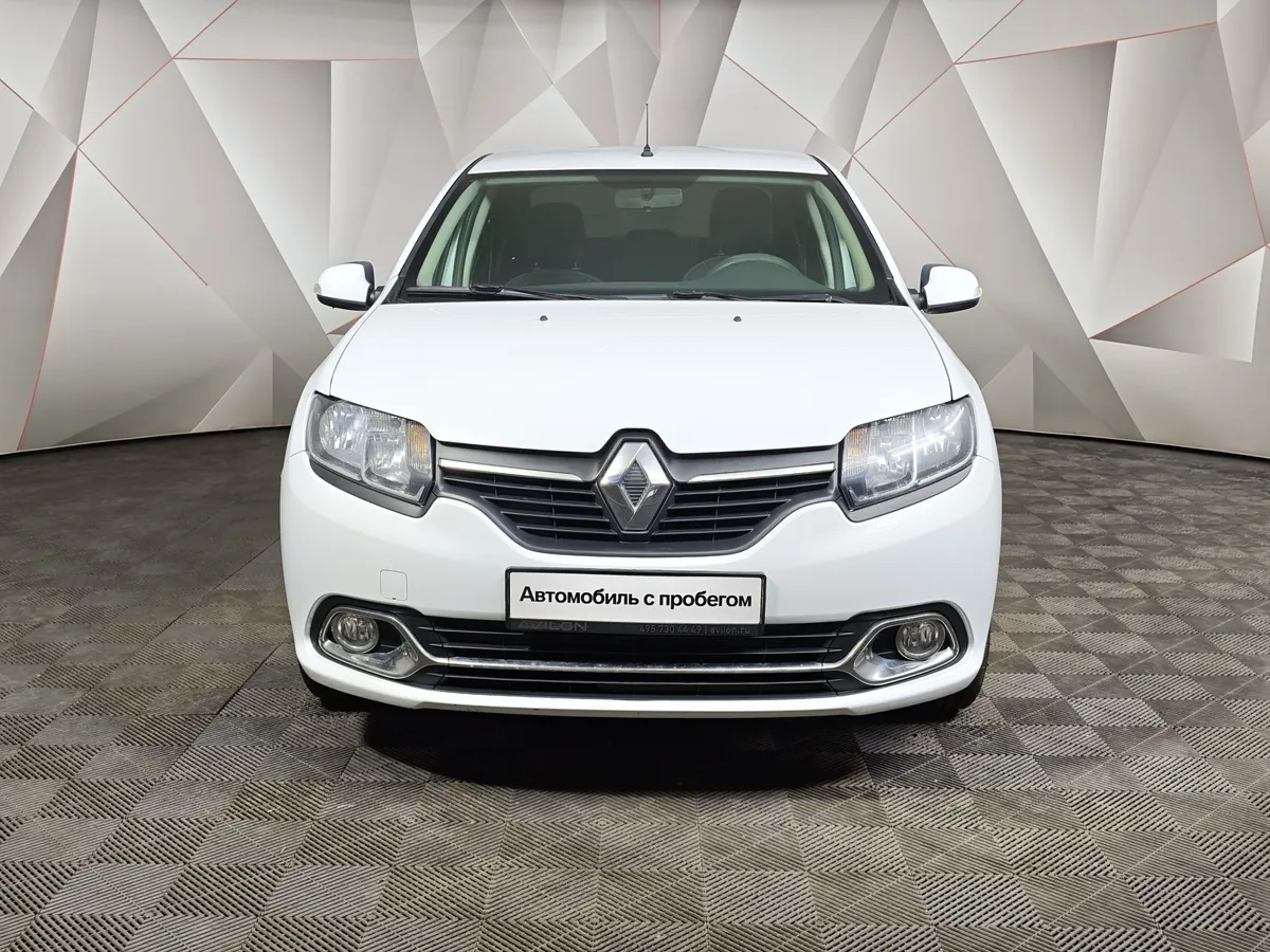 Renault Logan 1.6 MT (87 л.с.) Белый в АВИЛОН. Слайд №6