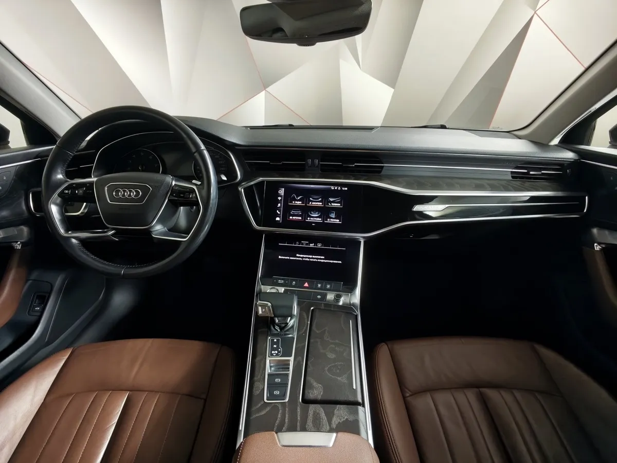 Audi A6 55 TFSI S tronic quattro (340 л.с.) Sport Черный в АВИЛОН. Слайд №14