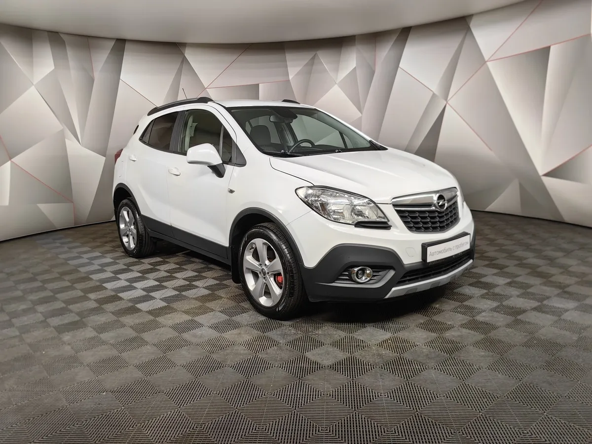 Opel Mokka 1.4 Turbo AT (140 л.с.) Белый в АВИЛОН. Слайд №3