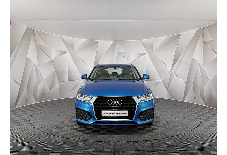 Audi Q3 2.0 TFSI S-tronic quattro (180 л.с.) Sport Голубой в АВИЛОН. Слайд №7