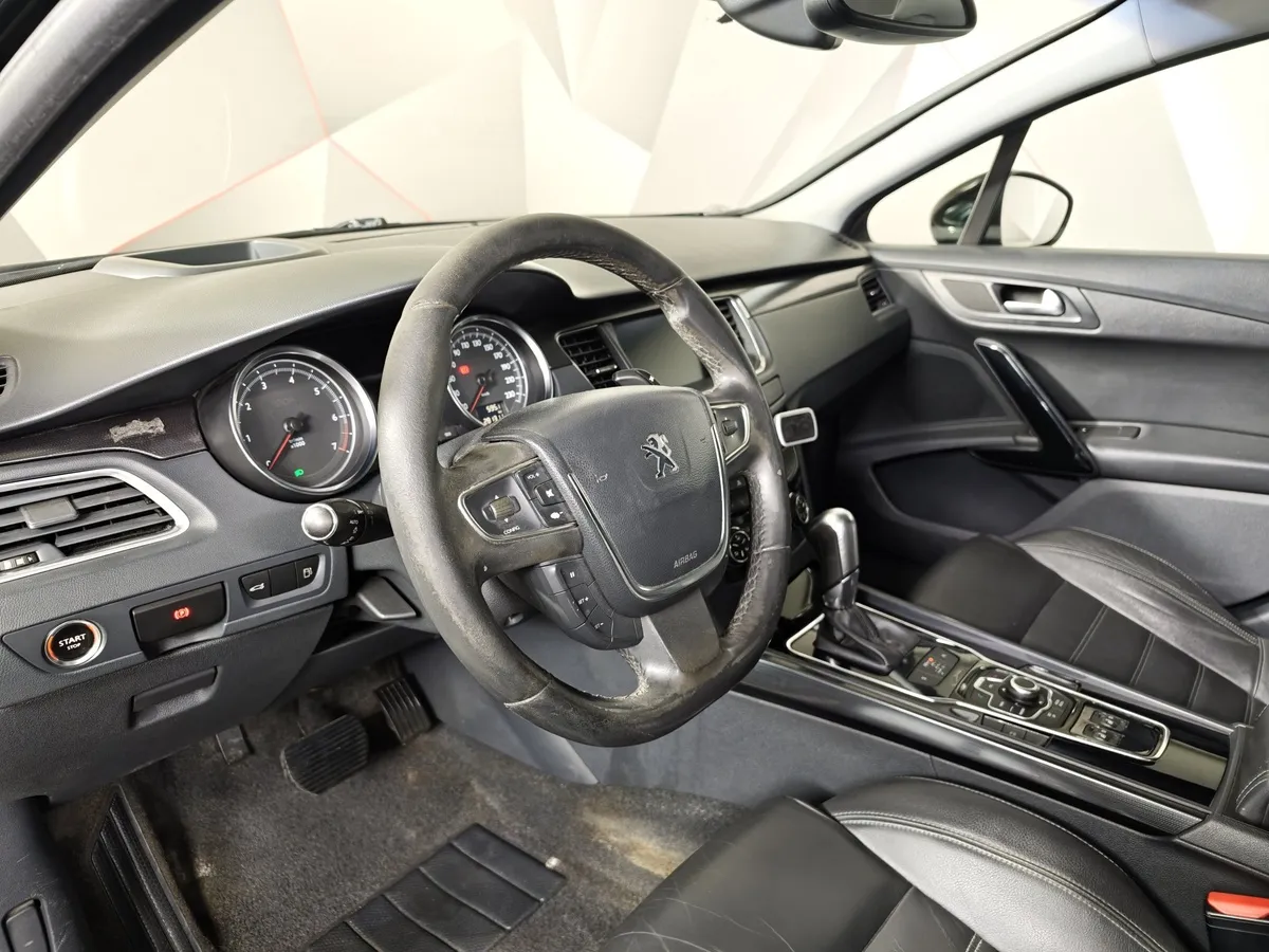 Peugeot 508 1.6 THP AT (150 л.с.) Черный в АВИЛОН. Слайд №19