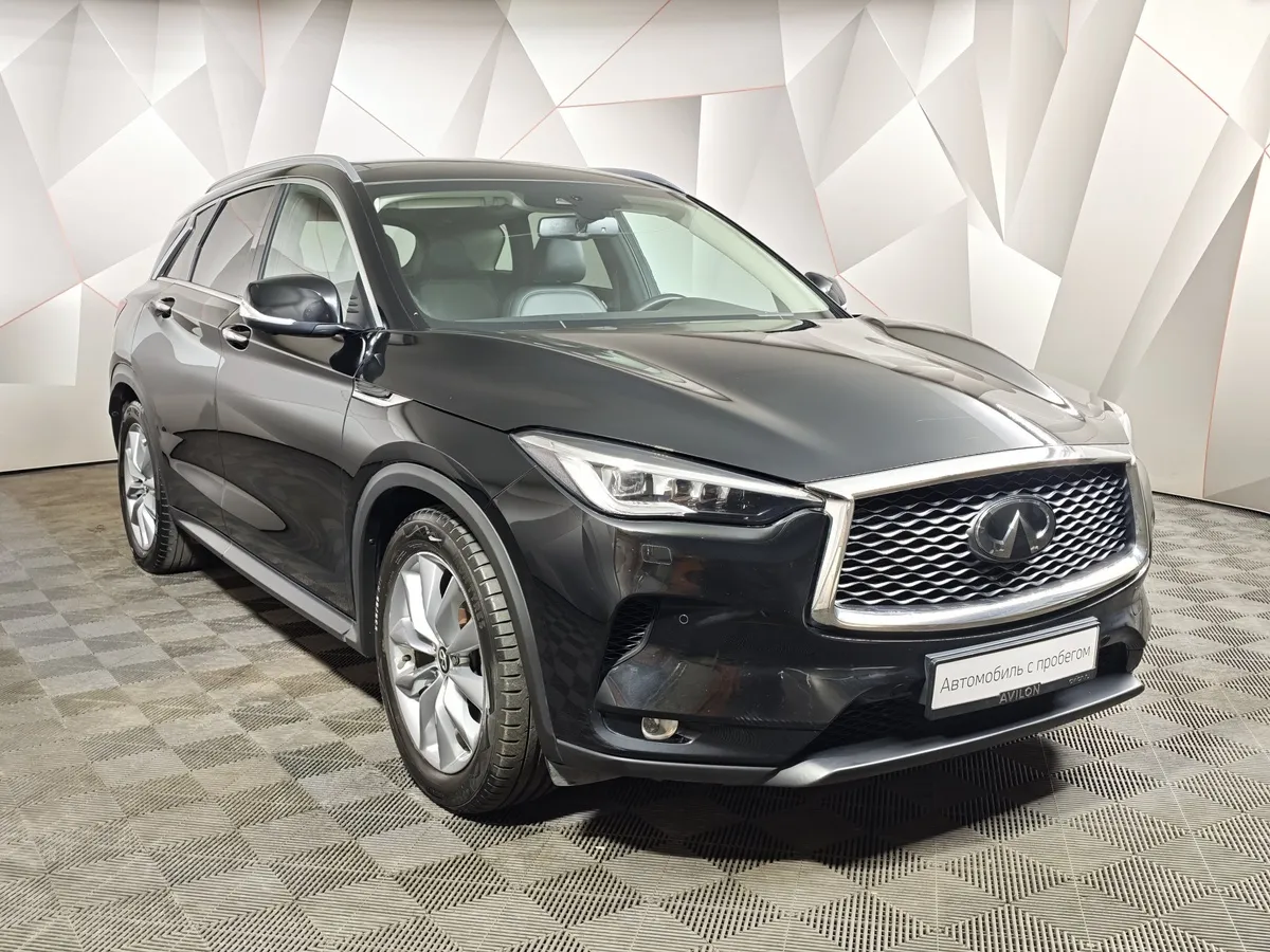 Infiniti QX50 2.0 VC-T CVT AWD (249 л.с.) Черный в АВИЛОН. Слайд №3