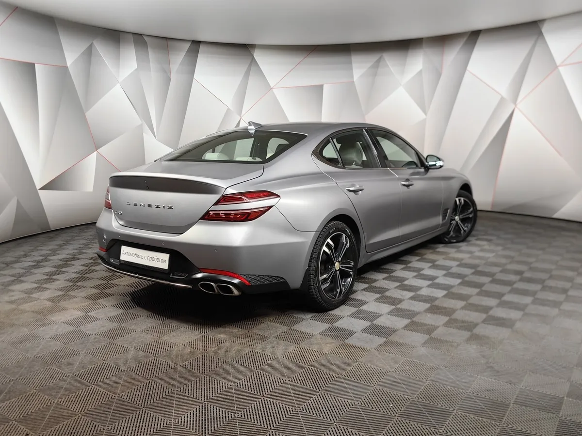 Genesis G70 2.0 T AT AWD (197 л.с.) Elegance + Sport Серый в АВИЛОН. Слайд №2