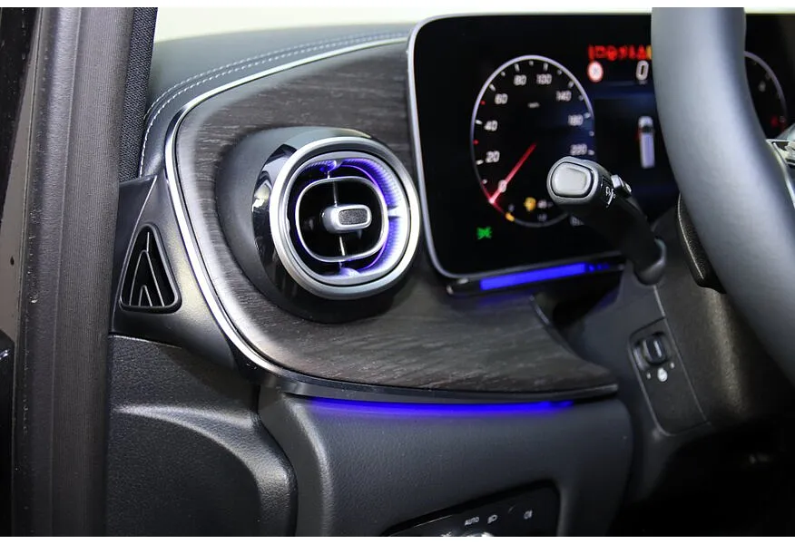 Mercedes-Benz V-Класс V 300 d L3 4MATIC 9G-TRONIC (237 л.с.) Exclusive Черный в АВИЛОН. Слайд №21