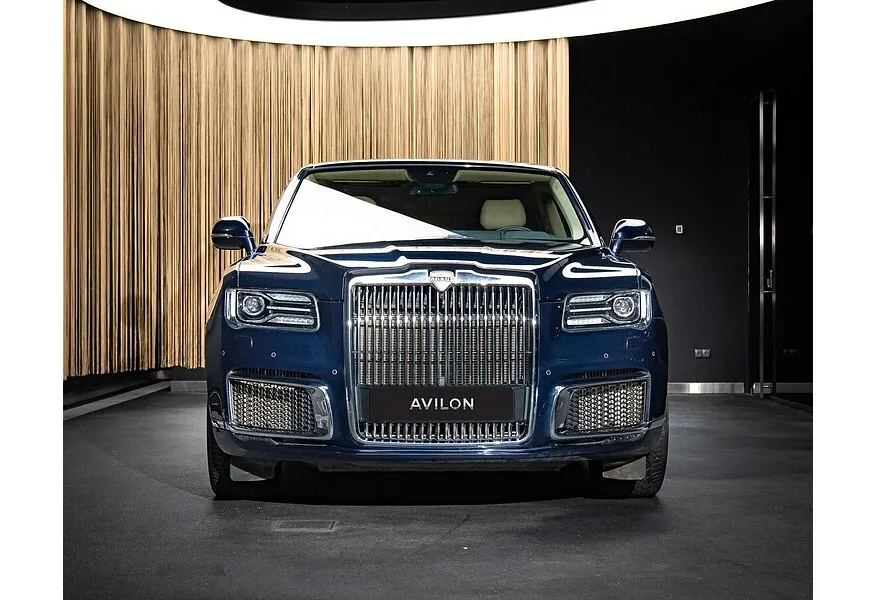 AURUS Senat 4.4 AWD AT (598 л.с.) Синий в АВИЛОН. Слайд №2