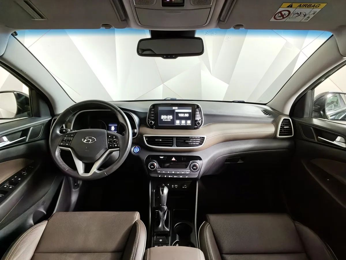 Hyundai Tucson 2.0 (150 л.с.) MPi-6AT-4WD Black & Brown Черный в АВИЛОН. Слайд №14