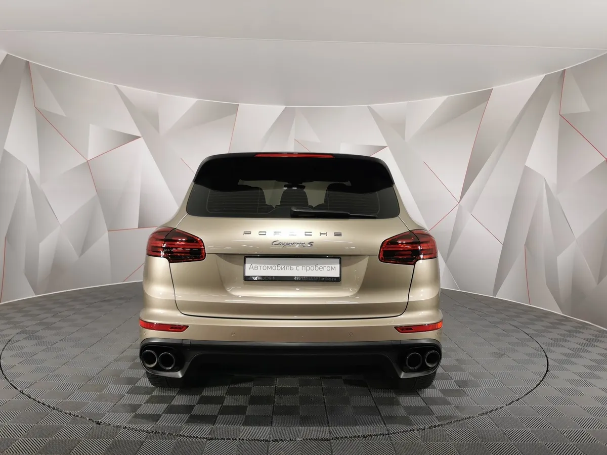 Porsche Cayenne S 3.6 Tiptronic S AWD (420 л.с.) Коричневый в АВИЛОН. Слайд №8