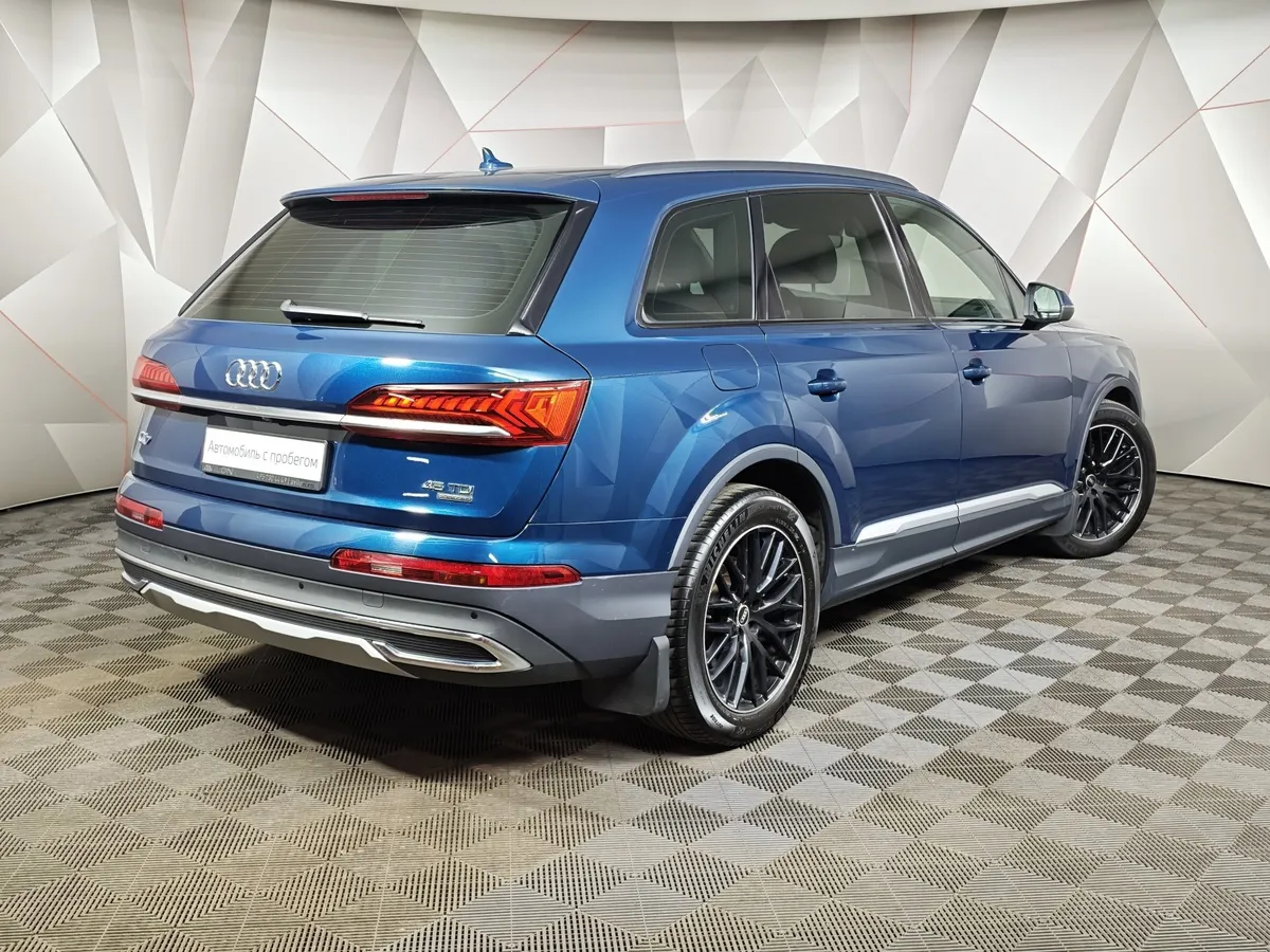 Audi Q7 3.0 TDI Tiptronic quattro (249 л.с.) Sport Синий в АВИЛОН. Слайд №2