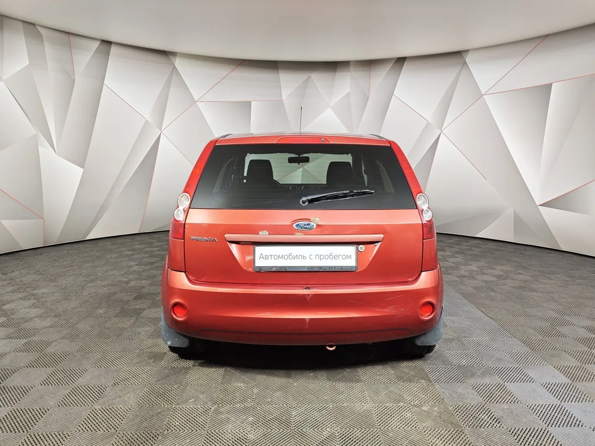 Ford Fiesta 1.6 Flex MT (100 л.с.) Красный в АВИЛОН. Слайд №8
