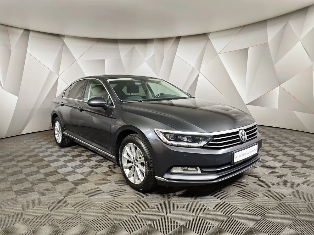 Volkswagen Passat 1.8 TSI BlueMotion DSG (180 л.с.) Highline Серый в АВИЛОН. Слайд №3