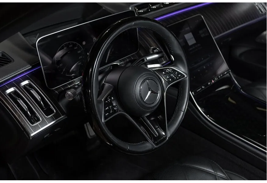 Mercedes-Benz S-Класс Maybach S 580 9G-Tronic 4Matic (503 л.с.) Night Series Черный в АВИЛОН. Слайд №18