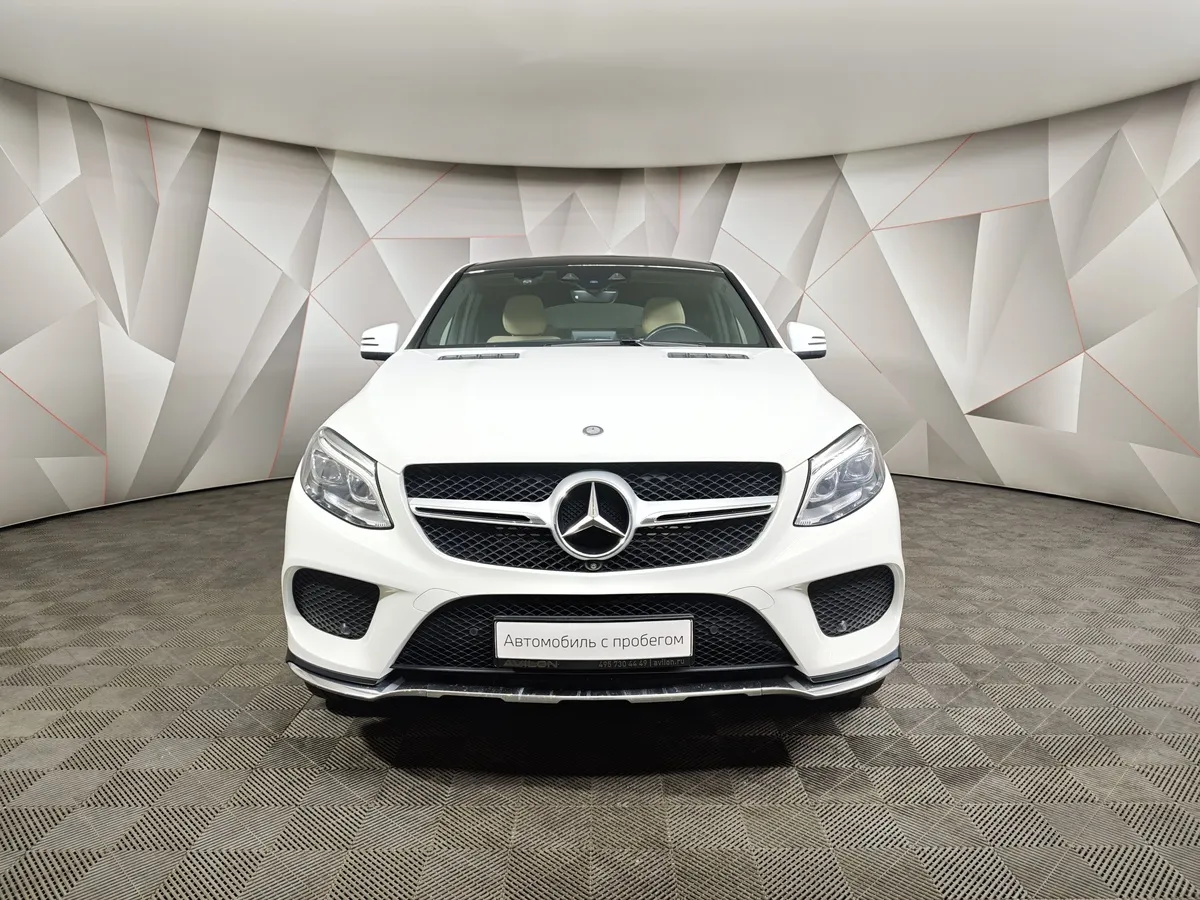 Mercedes-Benz GLE Купе 350 d 4MATIC 9G-TRONIC (249 л.с.) Особая серия Белый в АВИЛОН. Слайд №7