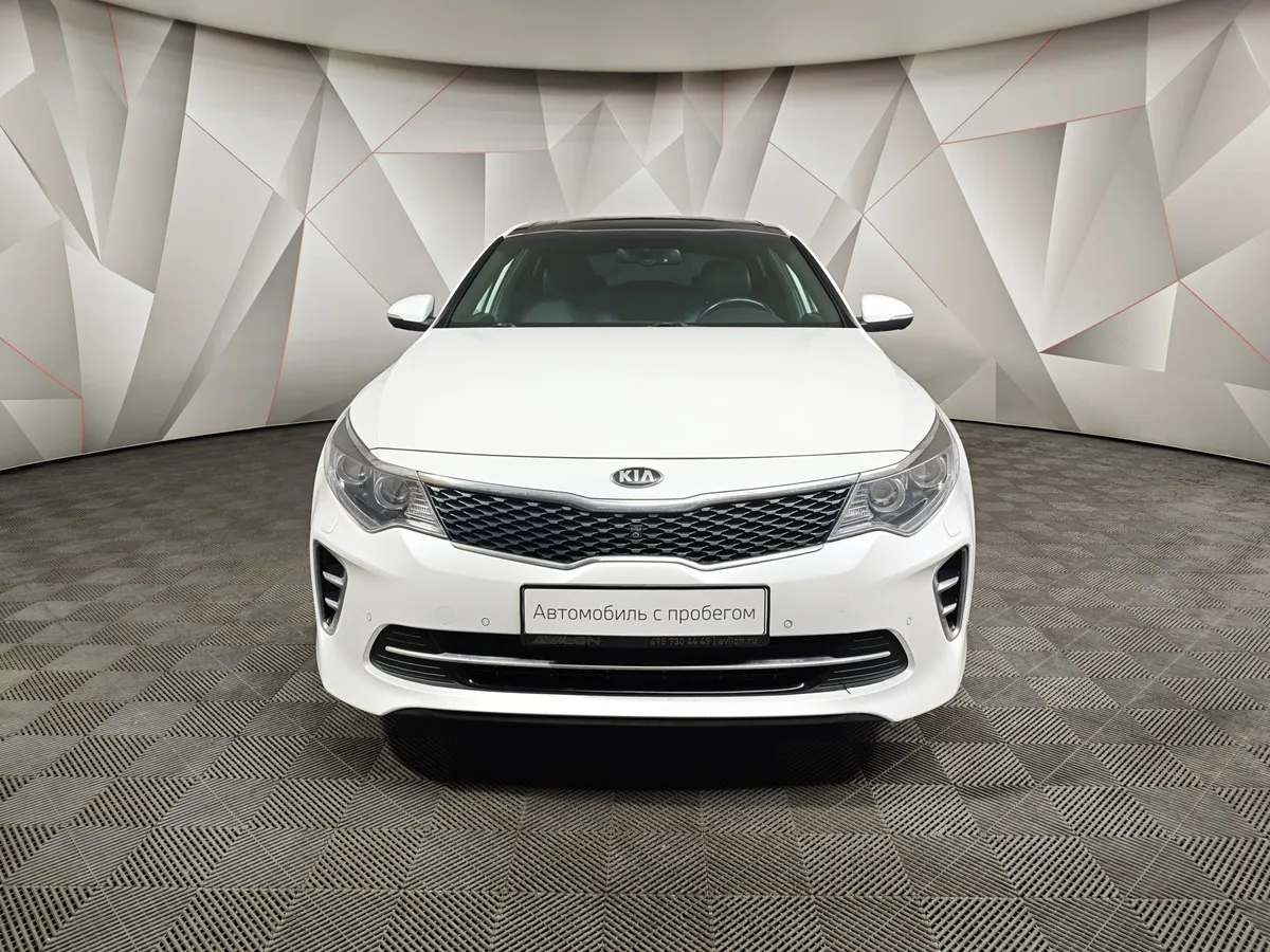 Kia Optima 2.0 T AT (245 л.с.) GT Белый в АВИЛОН. Слайд №7