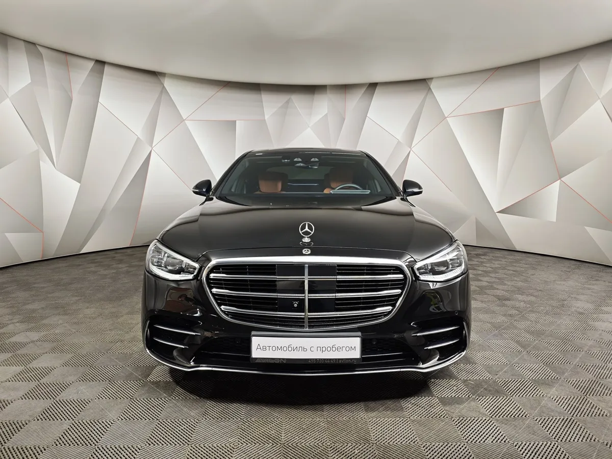 Mercedes-Benz S-Класс S 400 d 9G-Tronic 4Matic (330 л.с.) Premium Черный в АВИЛОН. Слайд №7