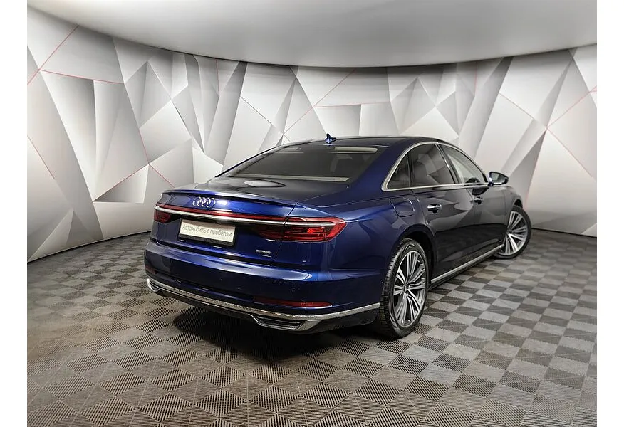 Audi A8 3.0 TFSI L tiptronic quattro (340 л.с.) Синий в АВИЛОН. Слайд №2