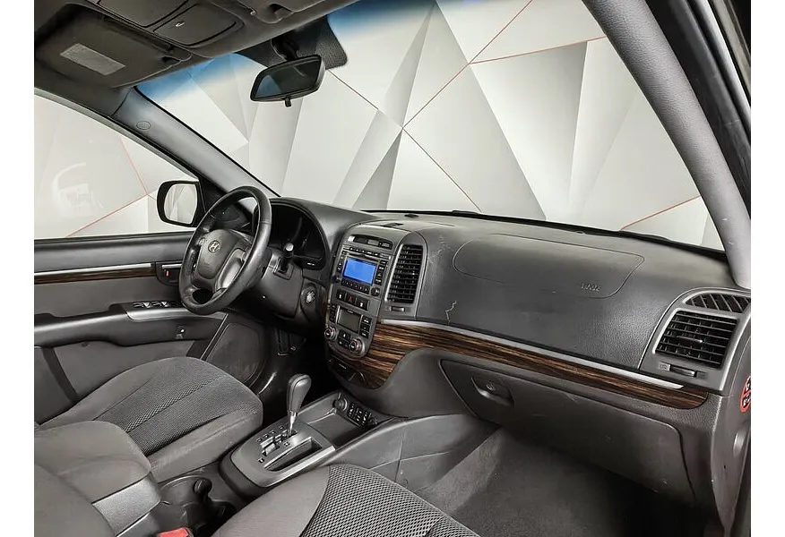 Hyundai Santa Fe 2.4 AT 4WD (174 л.с.) Черный в АВИЛОН. Слайд №11