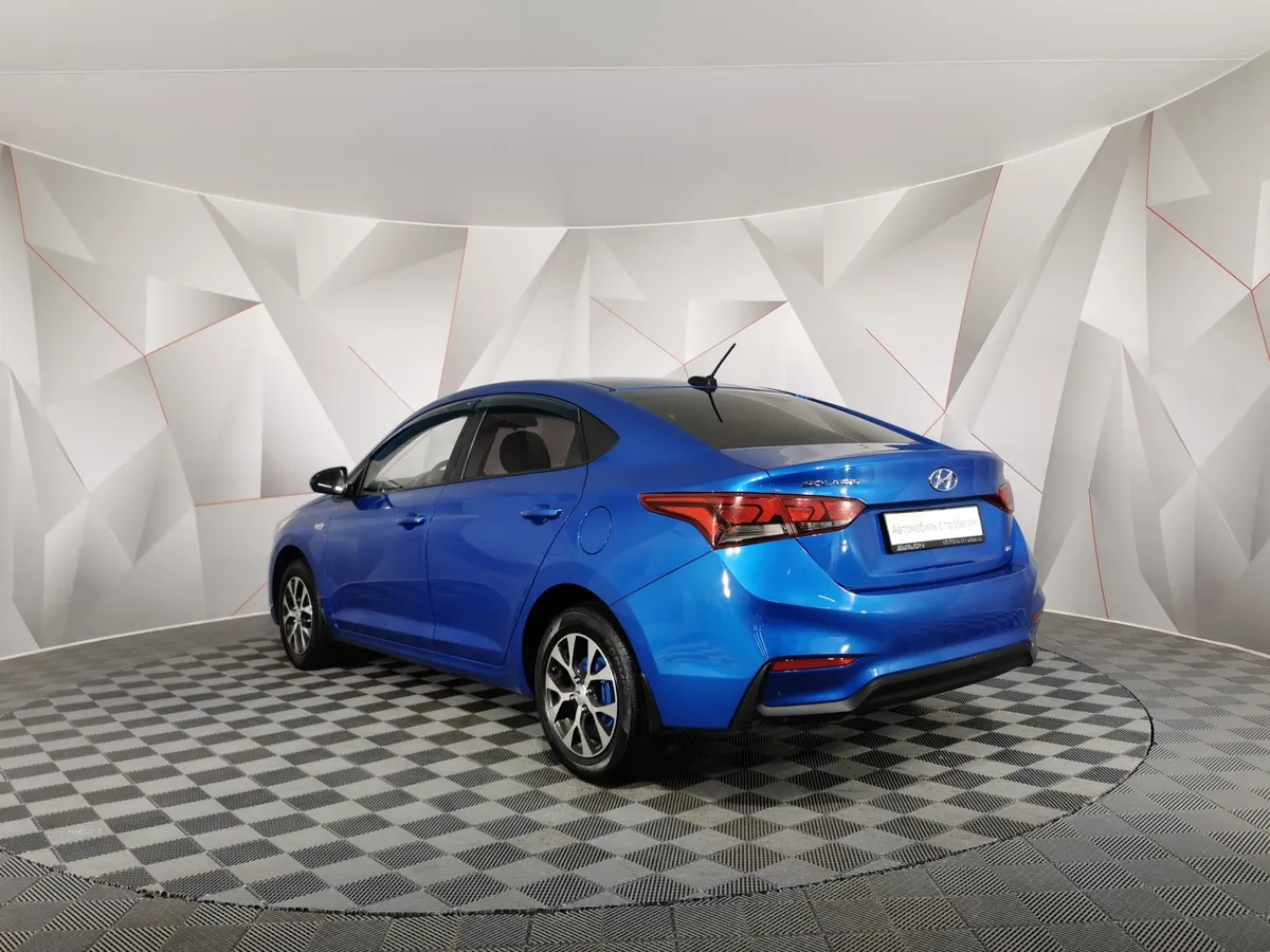 Hyundai Solaris 1.6 MT (123 л.с.) Active Plus Синий в АВИЛОН. Слайд №4