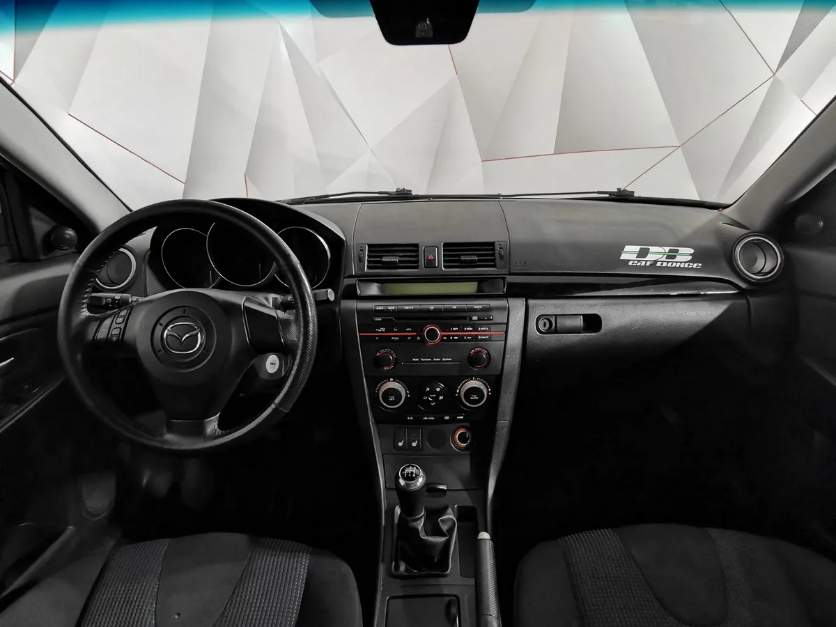 Mazda 3 1.6 MT (105 л.с.) Черный в АВИЛОН. Слайд №12